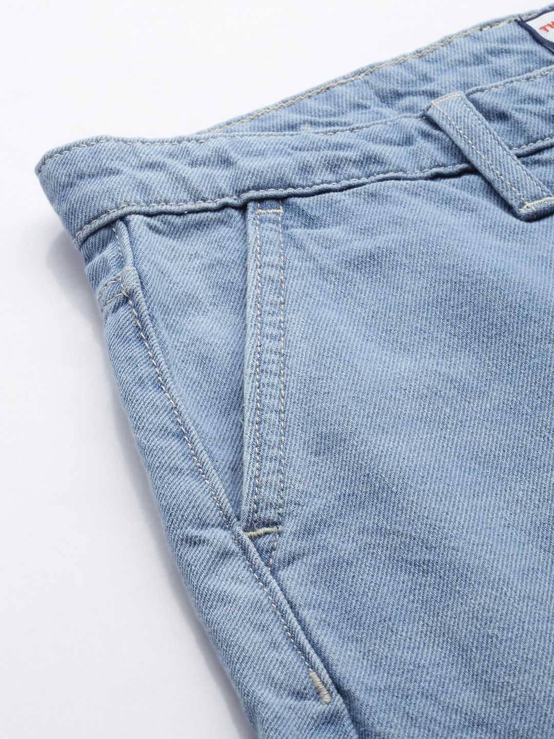 Men's Blue Regular Fit Street Jeans