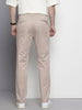 Men's Grey Regular Fit Casual Chinos