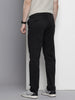 Men's Black Regular Fit Casual Chinos