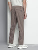 Men's Grey Regular Fit Casual Chinos