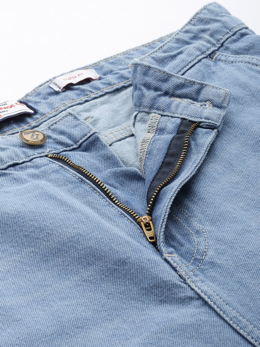 Men's Blue Regular Fit Street Jeans