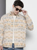 Men's Multicolor Relaxed Fit Textured Casual Shirt