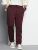 Men's Purple Relaxed Fit Casual Chinos
