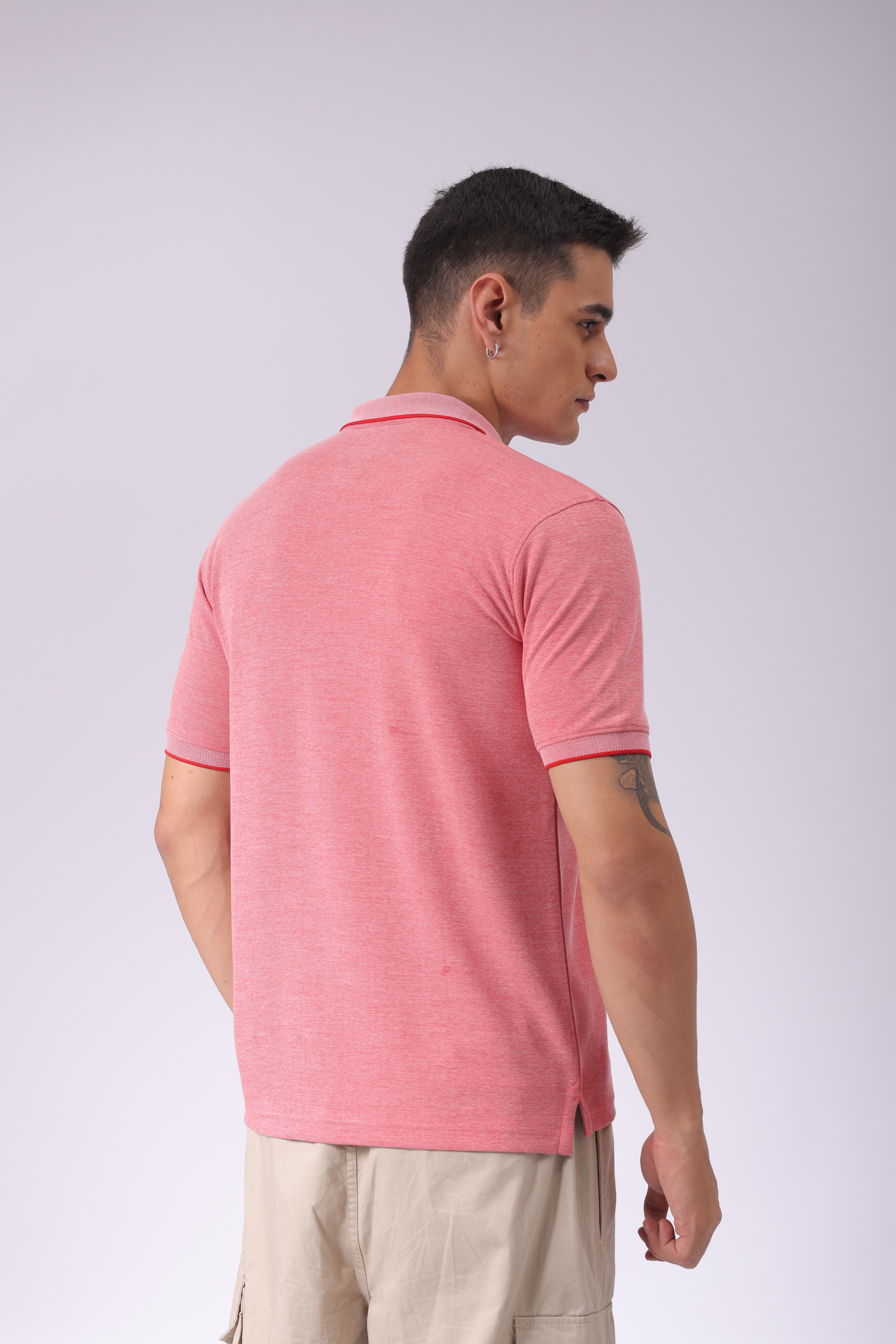 Men's Regular Fit PlaceMen'st Embroidery Polo Tshirt