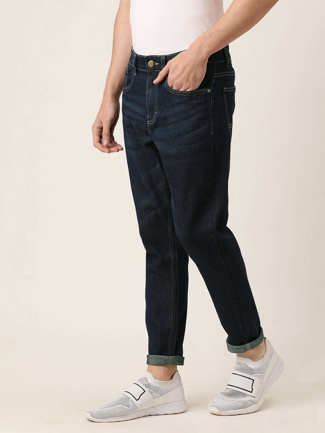 Shop Men Regular Jeans Online.