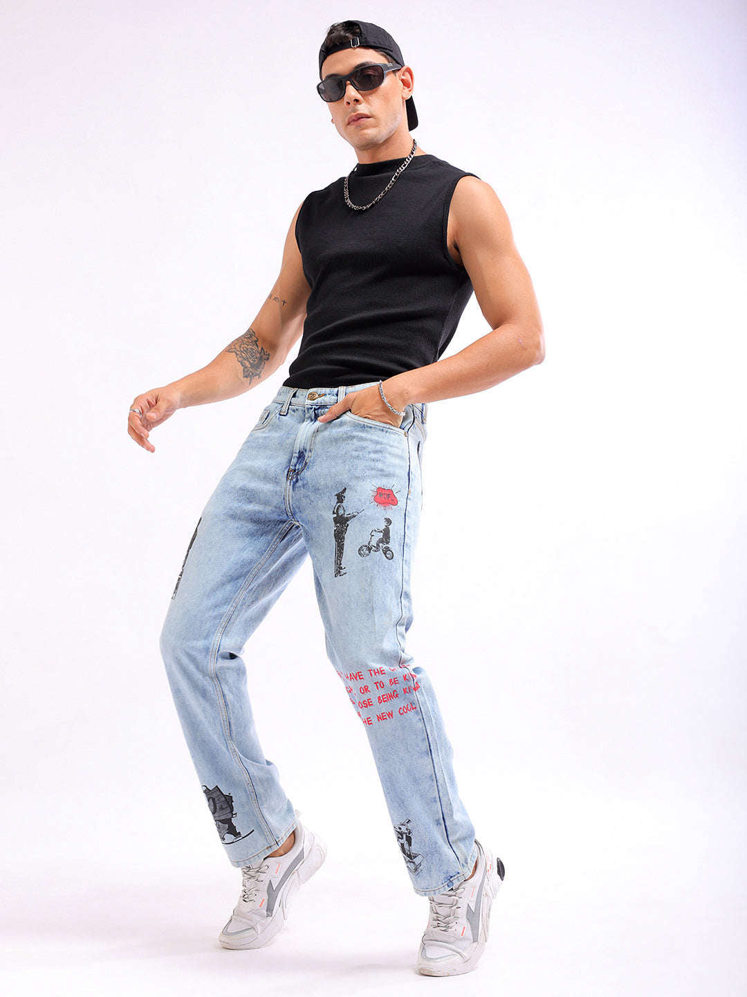 Shop Men G361 Vintage Straight Fit Jeans Online.