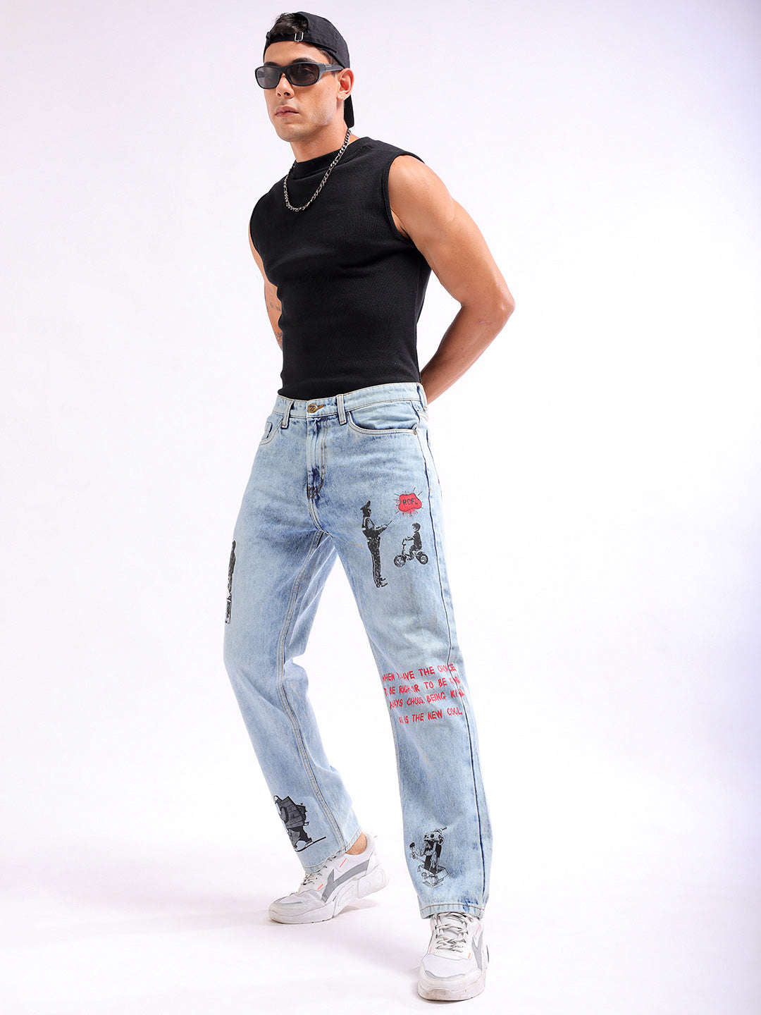 Shop Men G361 Vintage Straight Fit Jeans Online.