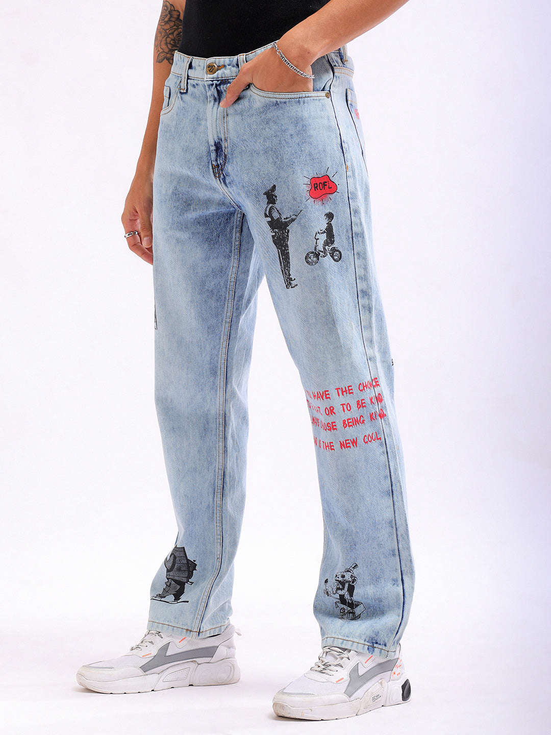 Shop Men G361 Vintage Straight Fit Jeans Online.