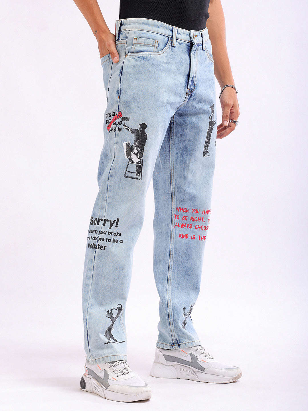 Shop Men G361 Vintage Straight Fit Jeans Online.