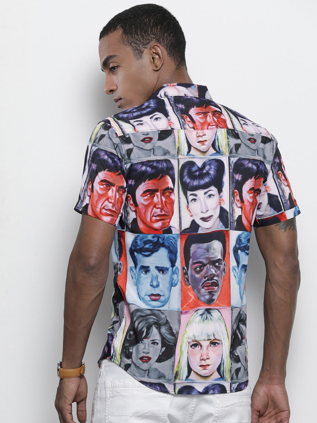 Shop Men Printed Shirts Online.