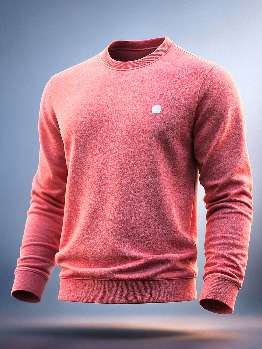 Men's Solid Regular Fit Sweatshirt