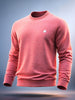 Men's Solid Regular Fit Sweatshirt