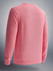 Men's Strawberry Ice Regular Fit Textured Casual Sweat Shirt