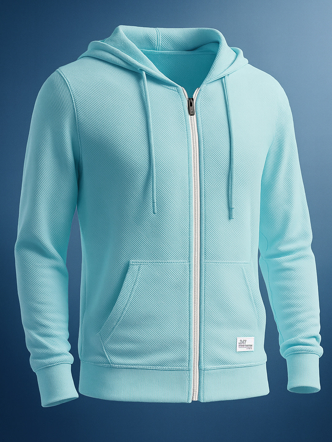 Men's Textured Regular Fit Sweatshirt