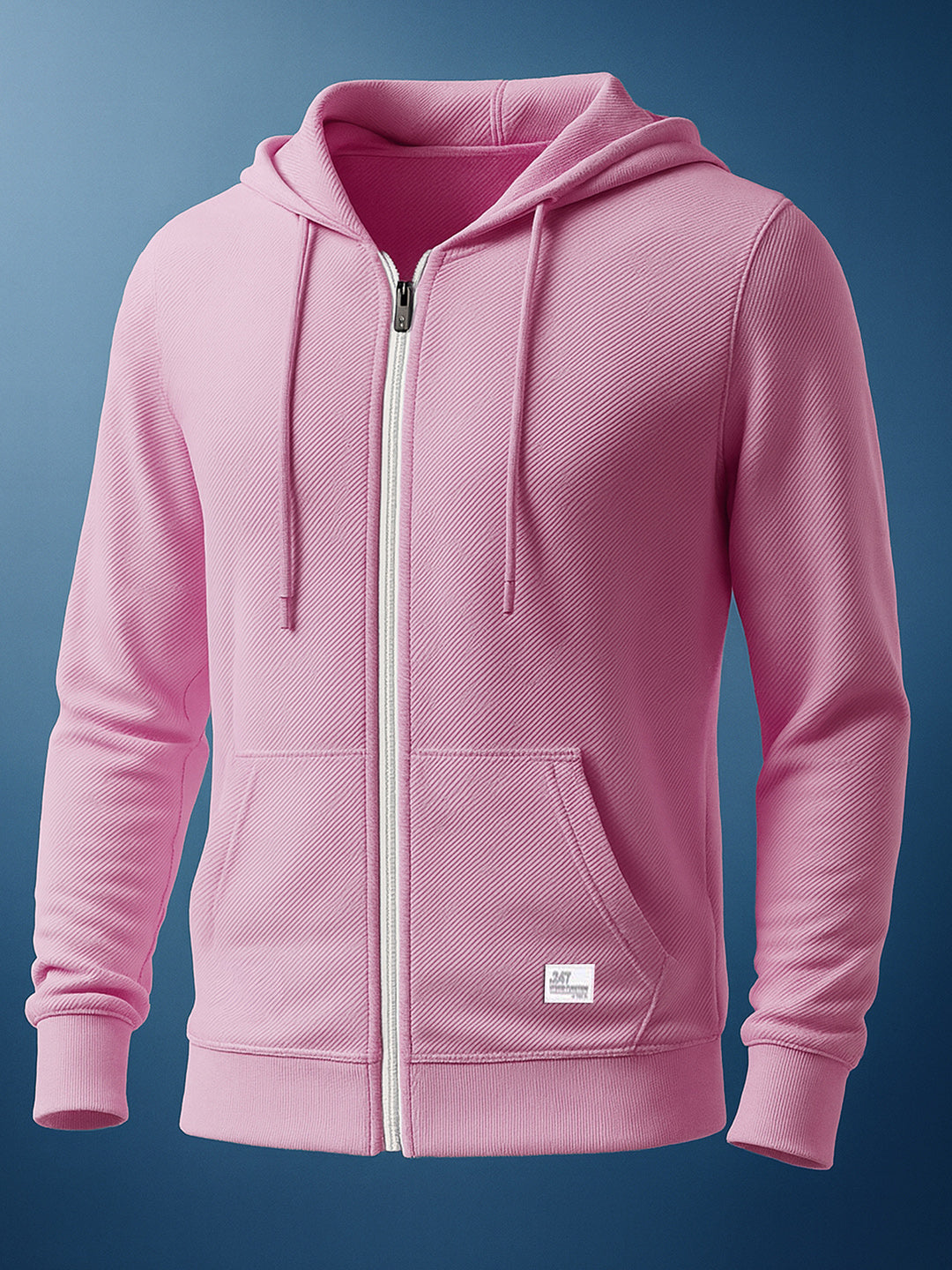 Men's Textured Regular Fit Sweatshirt