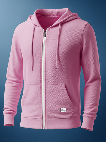 Men's Textured Regular Fit Sweatshirt