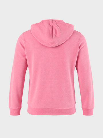 Men's Pink Regular Fit Solid Casual Sweatshirts