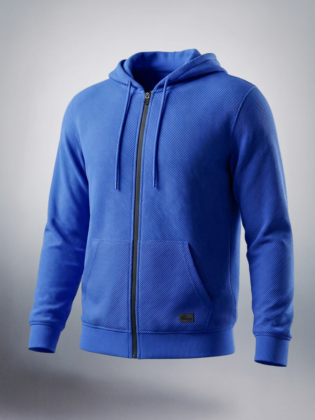 Men's Galactic Cobalt Regular Fit Solid Casual Sweat Shirt