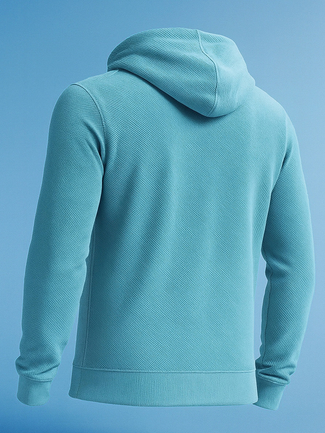 Men's Textured Regular Fit Sweatshirt