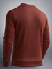Men's Khaki Regular Fit Solid Casual Sweatshirt