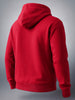 Men's Red Regular Fit Solid Casual Sweatshirt