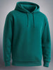 Men's Green Regular Fit Solid Casual Sweatshirt
