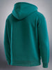 Men's Green Regular Fit Solid Casual Sweatshirt