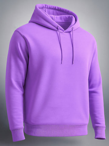 Men's Solid Oversized Sweatshirt