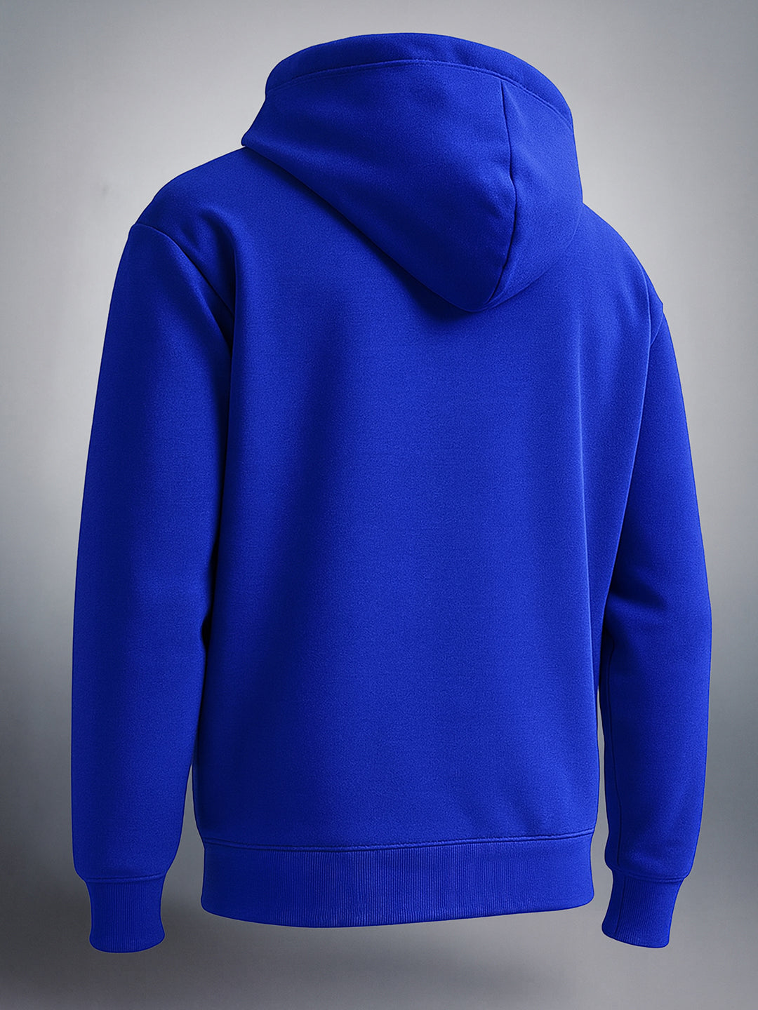 Men's Galactic Cobalt Regular Fit Solid Casual Sweat Shirt