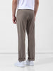 Men Straight Fit Grey Trousers