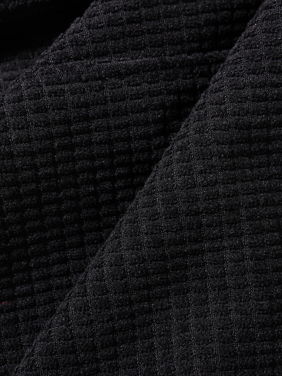 Men's Black Loose Fit Solid Utility Joggers