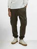 Men's Olive Loose Fit Solid Utility Joggers