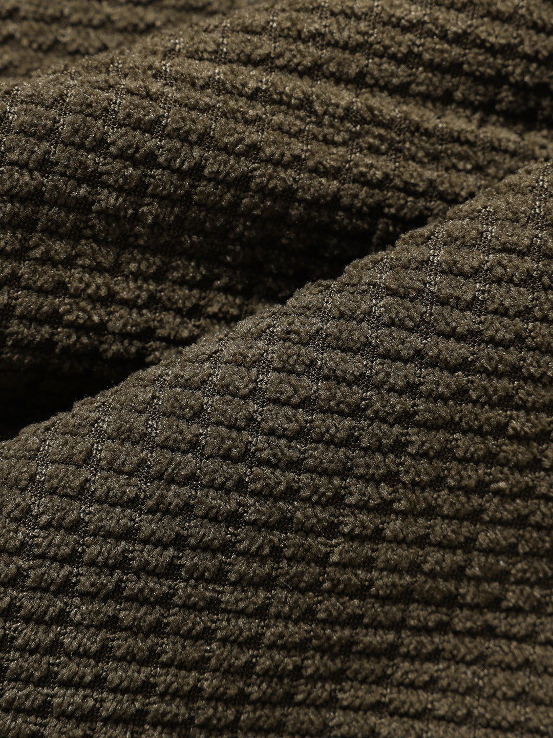 Men's Olive Loose Fit Solid Utility Joggers