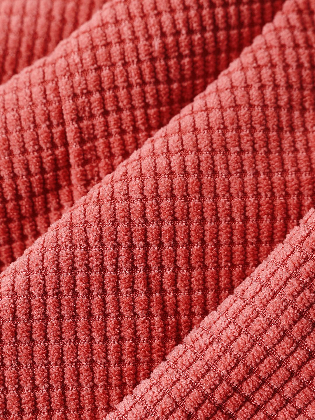 Men's Red Loose Fit Solid Utility Joggers