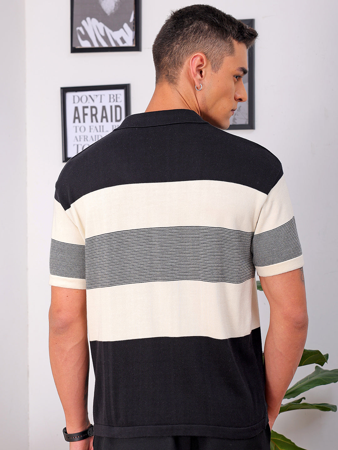 Shop Men's Striped Relaxed Fit Shirt Online.