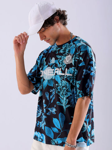 Shop Men's Printed Oversized T-Shirt Online.