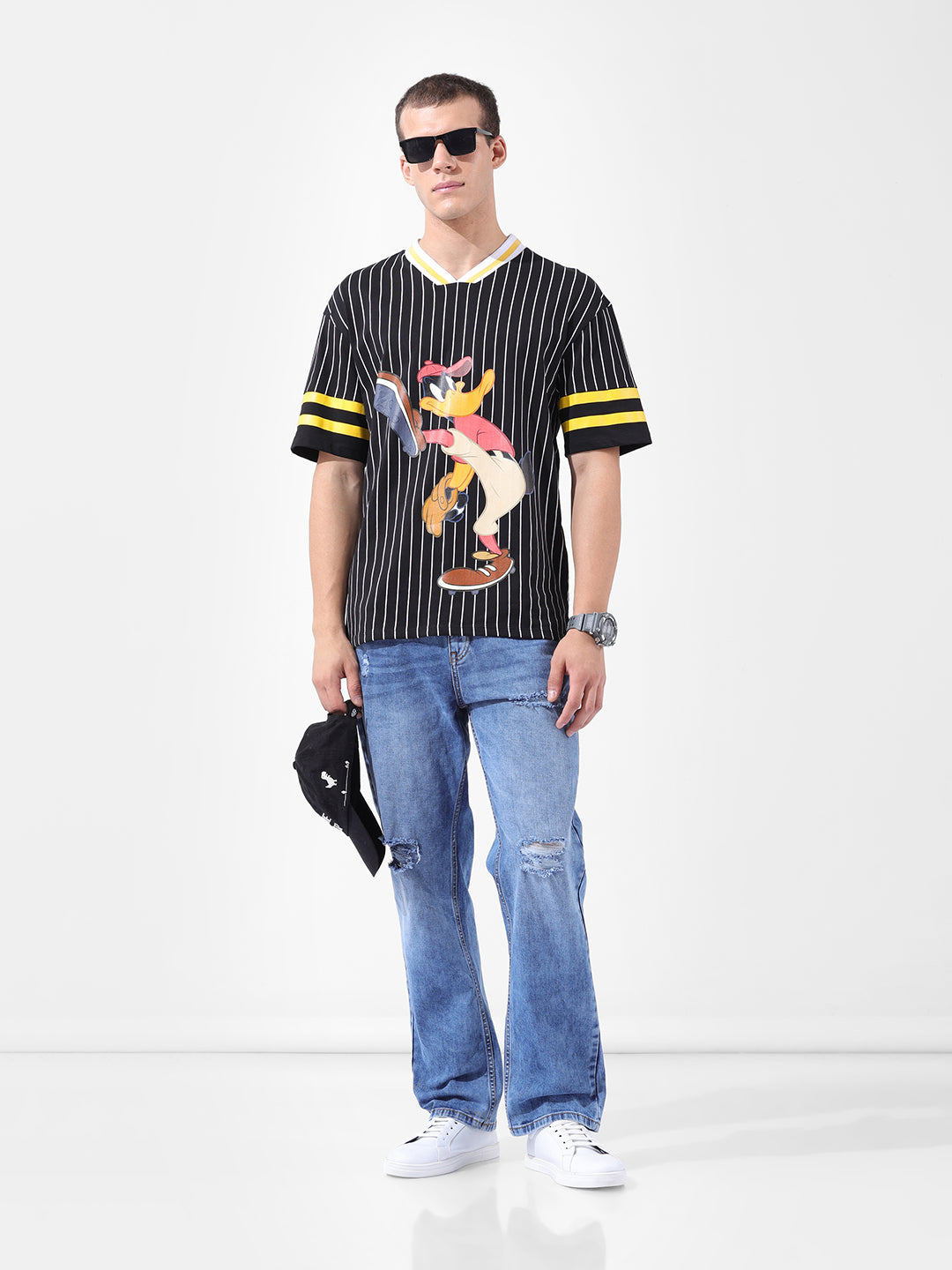 Men's Blue Regular Fit Casual Jeans