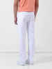 Men's White Regular Fit Casual Jeans