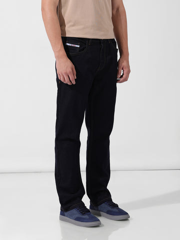 Men's Blue Regular Fit Casual Jeans