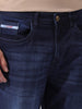Men's Blue Regular Fit Casual Jeans