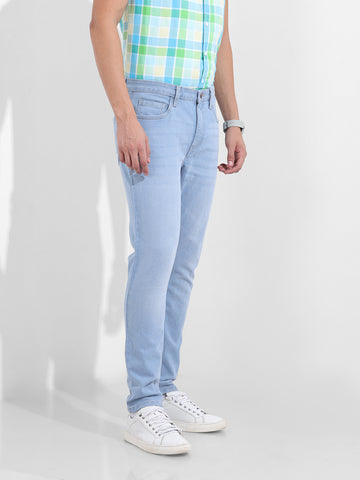 Men's Blue Slim Fit The Eternity Series Jeans