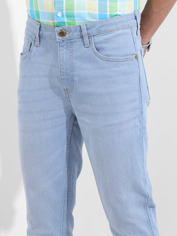 Men's Blue Slim Fit The Eternity Series Jeans