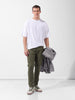 Men's Olive Slim Fit Casual Jeans