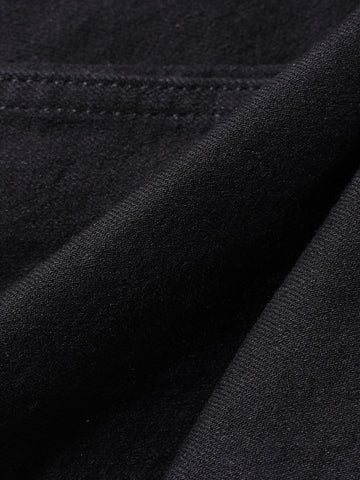 Men's Black Slim Fit Solid The Eternity Series Jeans