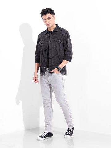 Men's Grey Slim Fit The Eternity Series Jeans