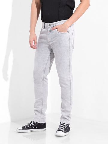 Men's Grey Slim Fit The Eternity Series Jeans