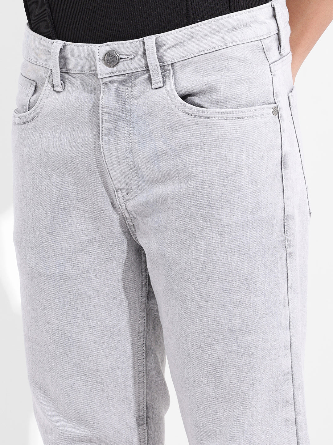 Men's Grey Slim Fit The Eternity Series Jeans