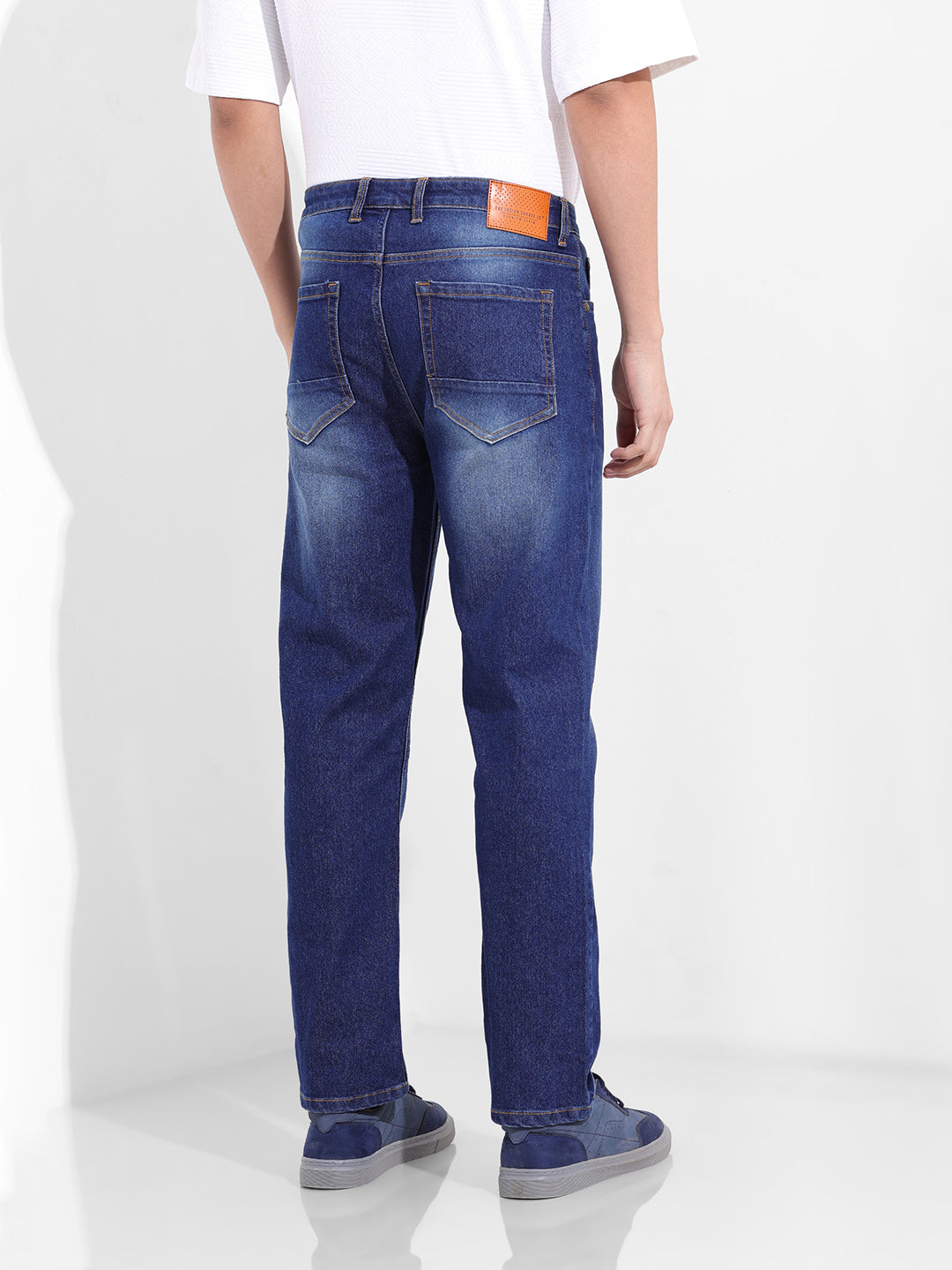 Men's Blue Slim Fit The Eternity Series Jeans