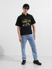 Men's Blue Slim Fit Solid Casual Jeans