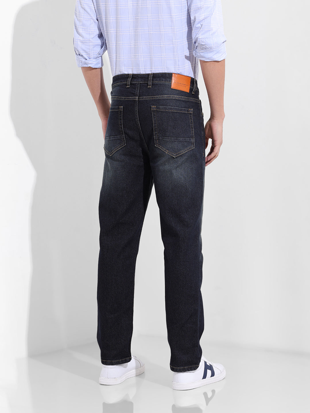 Men's Blue Slim Fit The Eternity Series Jeans